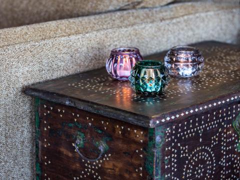 Table Talk at Home | Chest on Stand