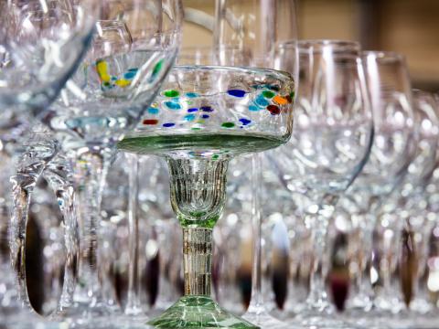 Table Talk at Home | Margarita Glass