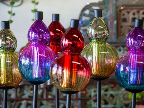 Table Talk at Home | Outdoor Oil Lamps